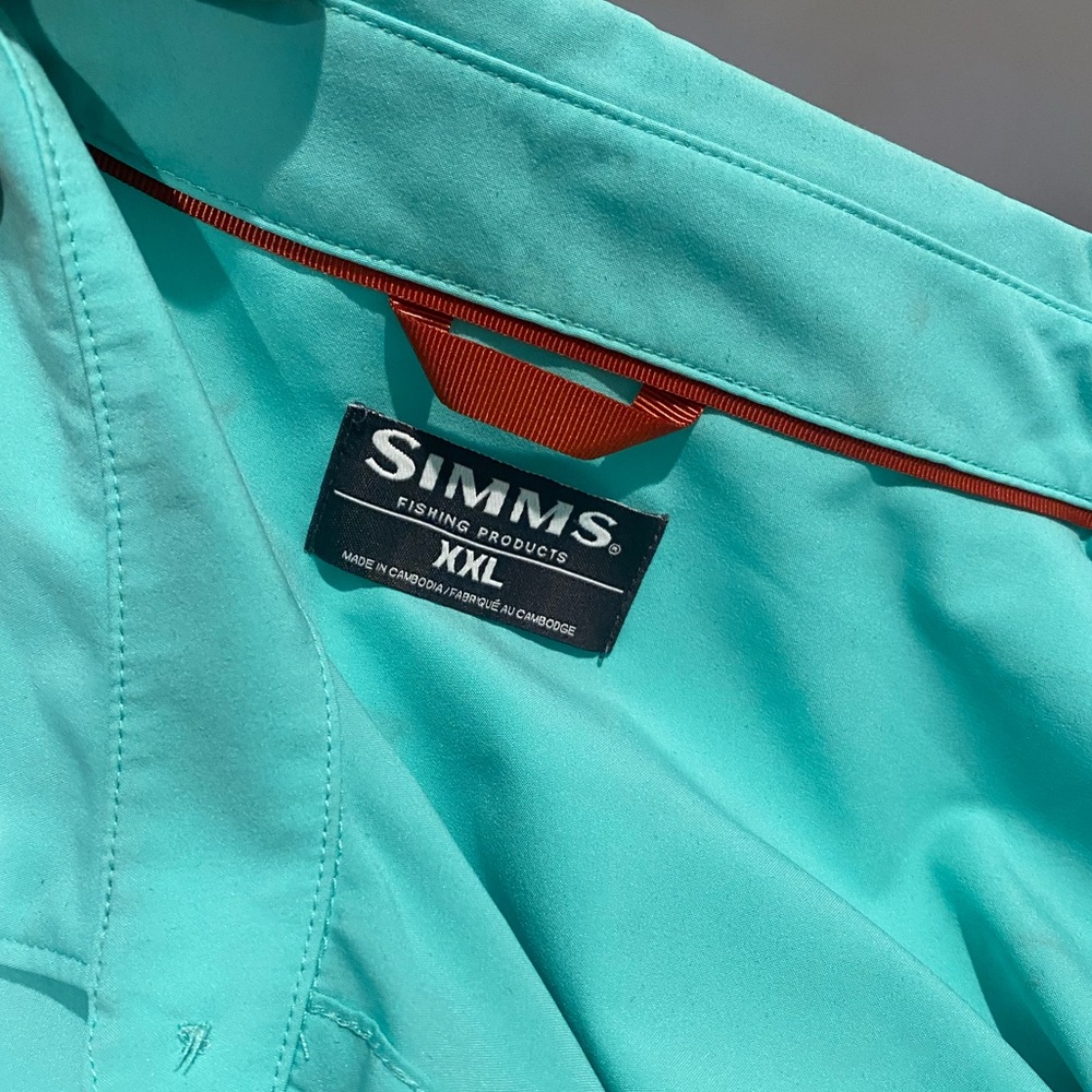 Simms XXL Fishing Shirt